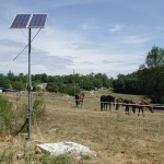 installazione della pompa fotovoltaica